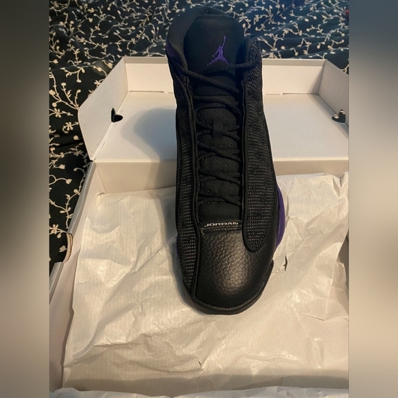 Air Jordan Retro 13 Black/Court Purple/White - Picture 3 of 11